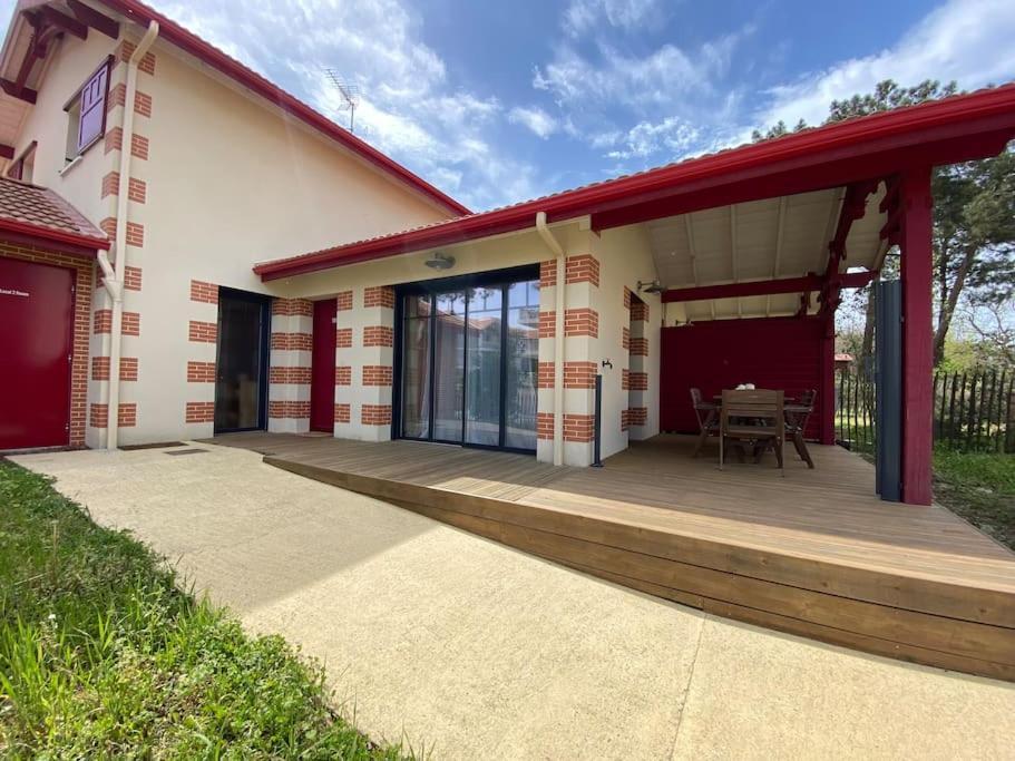 Maison Typee Arcachonnaise Avec Piscine Commune La Teste-de-Buch Zewnętrze zdjęcie