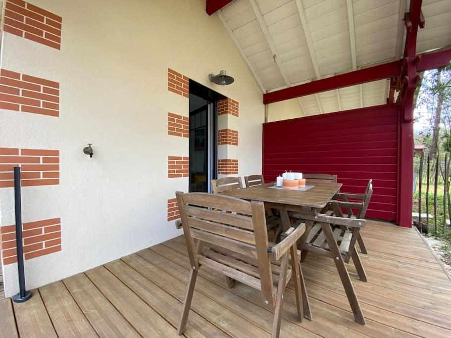 Maison Typee Arcachonnaise Avec Piscine Commune La Teste-de-Buch Zewnętrze zdjęcie